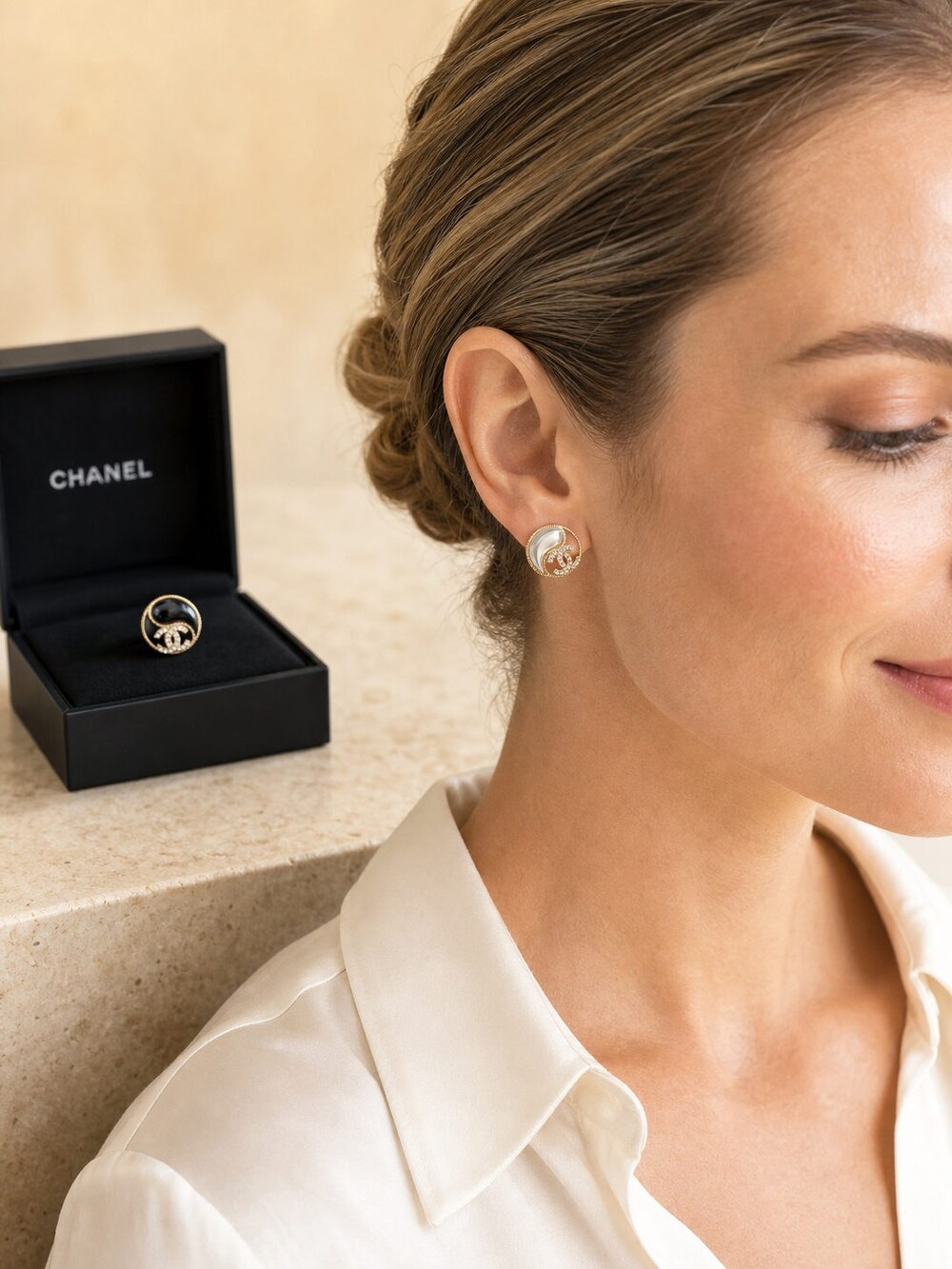 CHANEL Classic Parisian Earrings Style 10 | New with Box - Picture 9 of 9